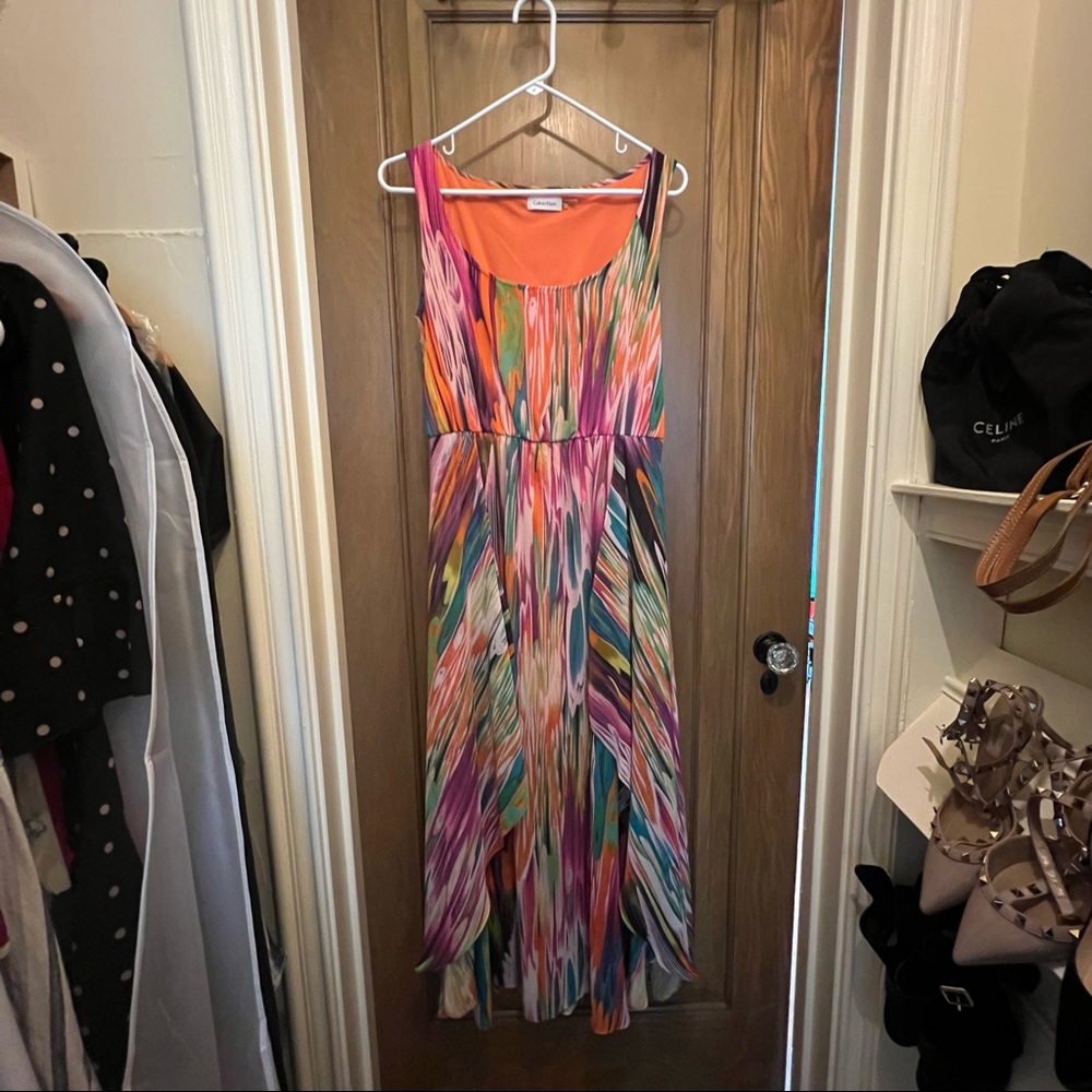 Calvin Klein Multicolor Maxi Dress